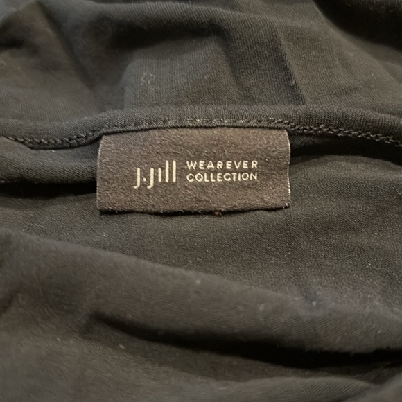 J.Jill Wherever Collection sleeveless black swing tank S 4 - Picture 3 of 4